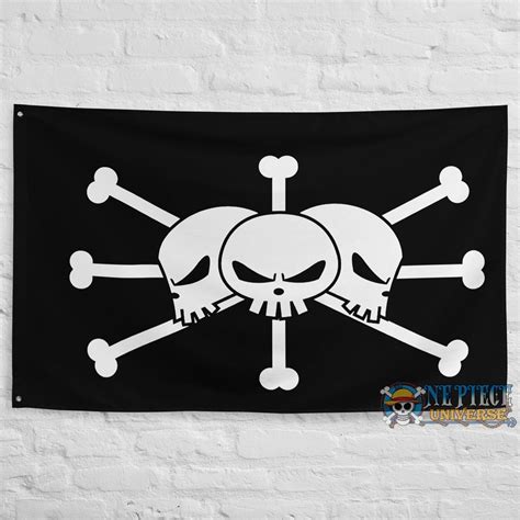 pirate blackbeard flag|blackbeard pirates flag one piece.